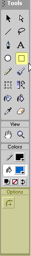 Rectangle Tool Selected