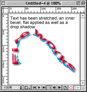 Attach to path example 3