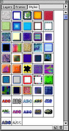Styles Window